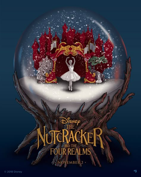 Disney Nutcracker, Nutcracker And The Four Realms, Xmas Vibes, Ballerina Princess, Jul Diy, Nutcracker Decor, Ballet Posters, Nut Cracker, The Ballerina