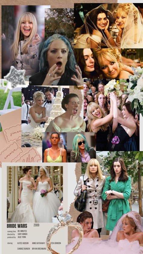 bride wars 💍 #bridewars #movie #film #filmspread Bride Wars Aesthetic, Bride Wars Movie, Bridesmaids Movie, Cowgirl Barbie, Darcy Pride And Prejudice, Bride Wars, Rom Coms, Y2k Nostalgia, Girl Scout Camping