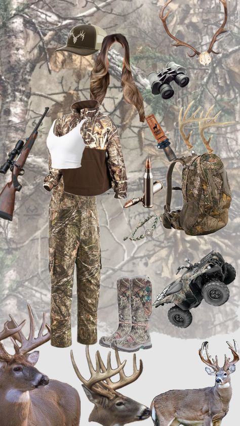 Deer Hunting Aesthetic, Deer Hunting Outfit, Hunting Outfits, Hunting Aesthetic, Western Girl Outfits, Cute Cowgirl Outfits, Casual Country Outfits, Southern Outfits, Country Style Outfits