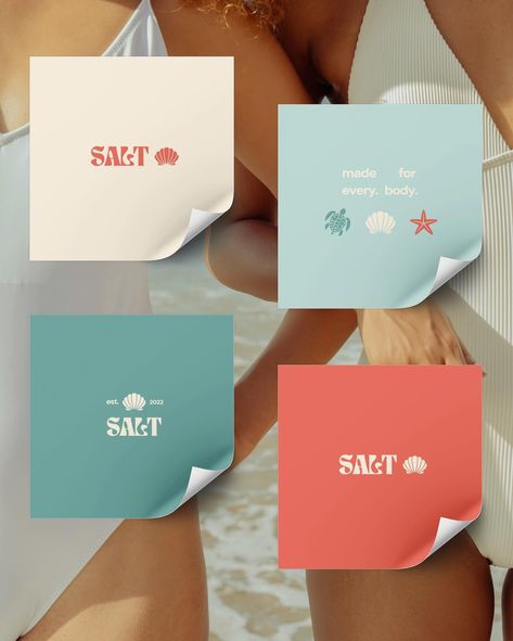 Branding for Salt 🐚 - A youthful, sustainable swimwear brand that is proudly size and gender-inclusive. > @briefhaus  #BHsalt #BriefHaus #swimwear #swimsuit #bikini #beach #summer #inclusivity #summeroutfit #vacation #exotic #graphicdesign #promotions #brandingdesign #brandbrief #design #illustration #creative #marketing #socialmediamarketing #smallbusiness #branding #instagram #brandbrainy #logobrainy #contentcreation #logodesign #logo #brands #bysakinashiraz Salt Logo, Business Development Strategy, Luxury Packaging Design, Illustration Creative, Swimsuit Brands, Swimwear Store, Swim Brands, Creative Marketing, Sustainable Swimwear