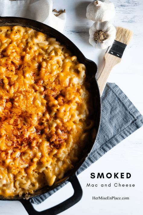 Masterbuilt Smoker, Smoked Mac And Cheese, Best Smoker, Homemade Coleslaw, Asiago Cheese, Gouda Cheese, Smoker Recipes, Asiago, Mac N Cheese Recipe