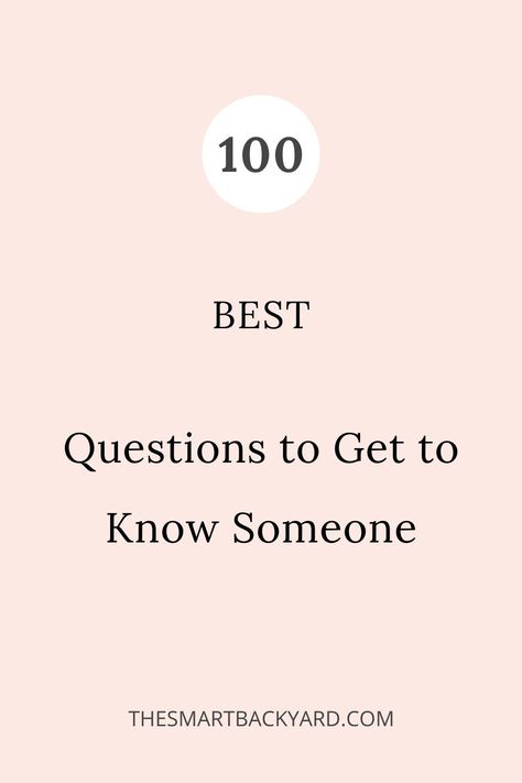 A list of the best questions to get to know someone easily and fast. 20 Questions To Get To Know Someone, Basic Questions To Get To Know Someone, Best Questions To Get To Know Someone, Questions To Get To Know Someone Friends, List Of Questions To Get To Know Someone, First Date Questions, Questions To Get To Know Someone, Best Questions, Fun First Dates