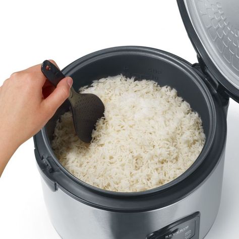 Rice In A Crockpot, Rice In Rice Cooker, Cooking Fried Rice, Aroma Rice Cooker, Basmati Rice Recipes, Cooking Basmati Rice, Rice Cooker Recipes, Cook Rice, Crock Pot Recipes