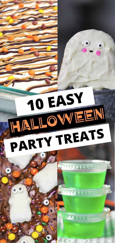 Halloween Jello Desserts, Halloween Snack Table, Quick Halloween Snacks, Homemade Halloween Cookies, Halloween Party Dessert Table, Halloween Dessert Recipes, Kids Halloween Party Food, Halloween Party Desserts, Halloween Jello