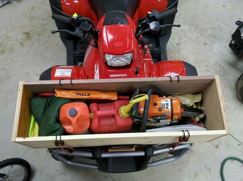 Atv Storage Box Ideas, Atv Racks Diy, Chainsaw Storage, Tron Bike, Womens Cycling, Dune Buggies, Farm Preschool, Travel Wall Decor, Go Karts