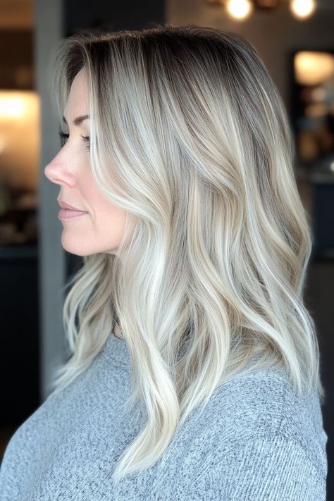 15 Stunning Blonde Highlight Ideas to Elevate Your Look Blonde Highlight Ideas, Ashy Blonde Highlights, Silvery Blonde, Icy Blonde Highlights, Chunky Blonde Highlights, Strawberry Blonde Highlights, Highlight Ideas, Red Blonde Hair, Long Pixie Hairstyles