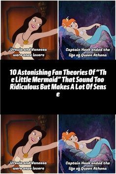 Disney Theory, Fan Theories, Captain Hook, Interesting Ideas, Movie Lover, Disney Fan, Newest Trends, Little Mermaid, Fairy Tail