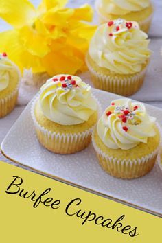 Decadent cupcakes with all the flavors of a Burfee #burfee #burfeecupcakes #indianflavors #indianfood #decadentdesserts #cupcakerecipes Barfi Cupcakes, Burfee Cake Recipe, Burfee Recipe Indian Sweets, Burfee Cupcakes, Burfee Truffles, Burfee Cake, Indian Cupcakes, Burfee Recipe, Diwali Cupcakes