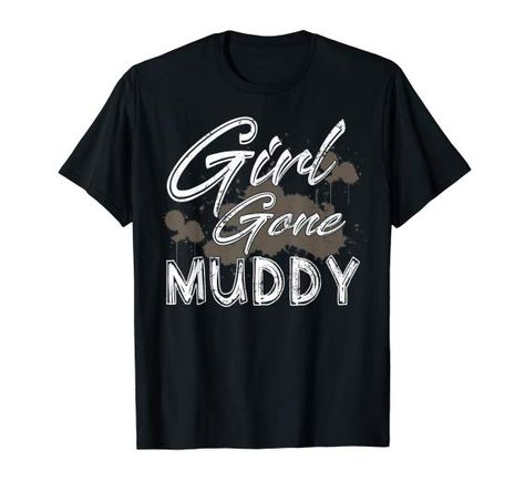 Amazon.com: Mud Run Shirt Marathon Runner Gift Girls Gone Muddy Mudding T-Shirt: Clothing Spirit Shirt Designs, Football Vikings, Team Spirit Shirts, Spirit Game, Funny Dad Shirts, Funny New, Football T Shirt, School Football, T Shirt Image