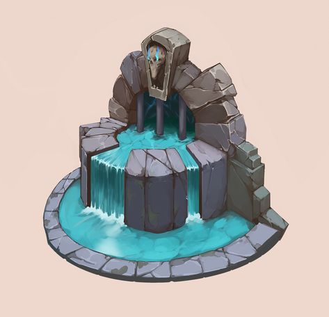 ArtStation - 40+1, Andrew Gvin Props Concept, Bg Design, Deco Studio, Props Art, Casual Art, Isometric Art, Fantasy Props, Game Props, Game Concept Art