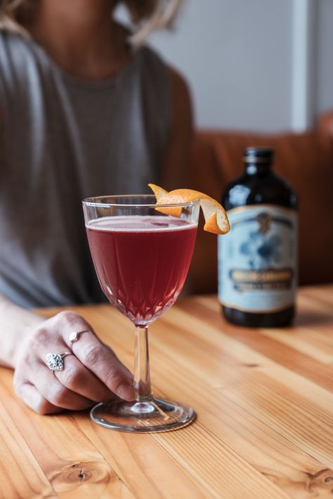 Hibiscus is a natural partner for Mezcal and Tequila.  The slight tartness and berry notes really help round out a good Mezcal and this simple recipe allows both the syrup and booze to shine.  PREP: 5 MINS   //   YIELD: 1 COCKTAIL INGREDIENTS |  2 oz Mezcal|  3/4 oz hibiscus cardamom syrup|  1/2 oz lime juice|  Orange Cardamom Syrup, Hibiscus Cocktail, Mezcal Cocktails, Orange Rind, Cocktail Ingredients, Classic Cocktails, Simple Recipe, To Shine, Recipe Cards