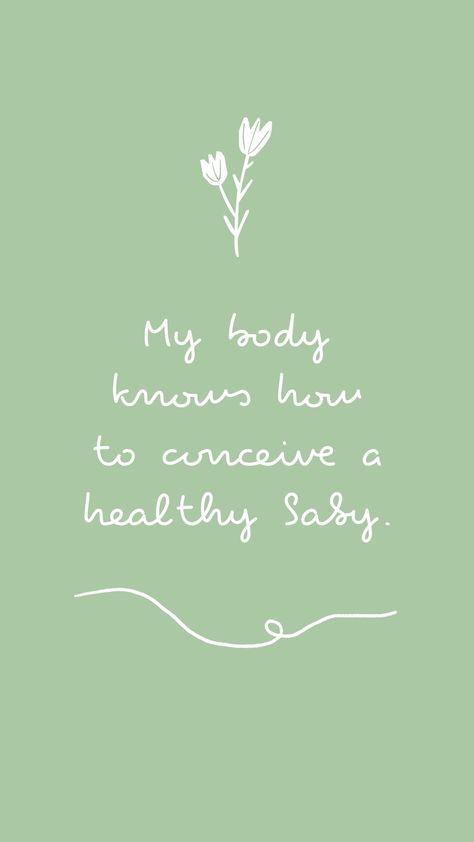 My body knows how to conceive a healthy baby. New Baby Vision Board, Positive Fertility Quotes Inspiration, Healthy Baby Manifestation, Healthy Pregnancy Vision Board, Manifest Motherhood, Vision Board Ideas Pregnancy, Healthy Baby Affirmations, Ttc Vision Board, Healthy Pregnancy Manifestation