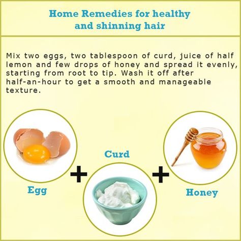 Home Remedies For Healthy Hairs. ‪#‎HairCareTips‬ Yogurt Hair Mask, Banana Hair Mask, Skin Studio, Products For Hair, Healthy Shiny Hair, Diy Hair Mask For Dry Hair, Avocado Hair Mask, Diy Hair Masks, Hair Mask For Damaged Hair