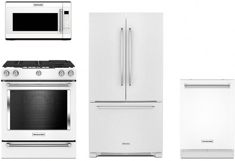 White Stainless Steel Appliances, Kitchenaid White Appliances, Kitchen Aid Appliances Kitchenaid, White Kitchenaid Appliances, Kitchenaide Appliances, Appliances White, Kitchenaid Appliances, Northern Georgia, White Kitchen Appliances