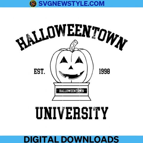 Halloween Town Shirt Ideas, Halloween Town Svg Free, Halloween Teacher Svg Free, Halloweentown University Svg, Halloweentown Svg Free, Halloween Town University Svg, Halloween Town Svg, Halloween Svg Shirts, Kitchy Halloween