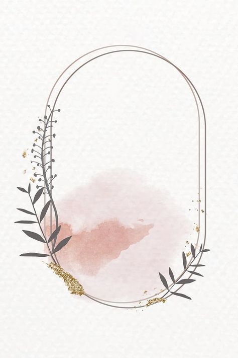 Pink smudge background design vector | Premium Vector - rawpixel Calligraphy Background, Floral Logo Design, Floral Frames, Glitter Frame, Background Design Vector, Frame Vector, Floral Border Design, 카드 디자인, Framed Wallpaper