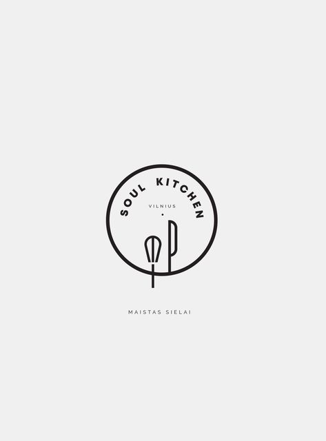 Soul kitchen Identity on Behance Kitchen Logo Design Ideas Graphics, Kitchen Logo Design Branding, Kitchen Logo Design, Logo Design Kitchen, Catering Logo, Baking Logo Design, Food Logo Design Inspiration, Cooking Logo, Soul Kitchen