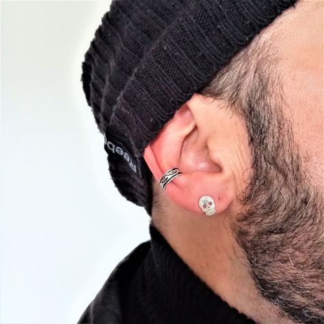 Mens ear piercing ideas