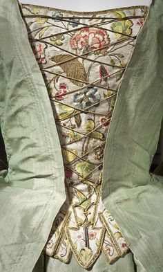 Stomacher, Robe a la francaise ca. 18th Century Stomacher, 1700 Fashion, 18th Century Women, 18th Century Dress, Rococo Fashion, 18th Century Costume, 18th Century Clothing, 18th Century Fashion, Century Clothing