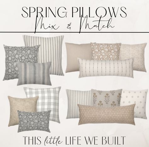 Mix & match spring pillows from Colin & Finn Dining room Living room Kitchen Thislittlelifewebuilt Area rug Gallery wall Studio mcgee Target Target Home decor Kitchen Patio furniture McGee & co Chandelier Bar stools Console table Bedroom Vacation Follow my shop @thislittlelifewebuilt on the @shop.LTK app to shop this post and get my exclusive app-only content! #liketkit #LTKFind #LTKhome #LTKSeasonal @shop.ltk https://liketk.it/43glk Studio Mcgee Living Room Target, Studio Mcgee Pillows, Mcgee And Co Pillows, Studio Mcgee Living Room, Target Pillows, Mcgee And Co, Pillow Mixing, Console Table Bedroom, Spring Pillows