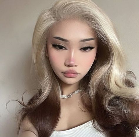 Festival Make Up, Dyed Hair Inspiration, Pretty Hair Color, Cute Makeup Looks, Hair Inspo Color, Dream Hair, Pretty Makeup, Cute Makeup, Aesthetic Hair