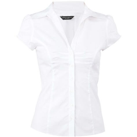 White pleat front shirt ($17) ❤ liked on Polyvore featuring tops, blouses, shirts, blusas, women's tops, cotton blouse, white short sleeve shirt, white shirt, short-sleeve shirt and short sleeve blouse White Short Sleeve Blouse, White Cotton Blouse, White Short Sleeve Shirt, White Collared Shirt, Fitted Blouses, Blouse White, Cotton Blouse, White Short, Dream Clothes