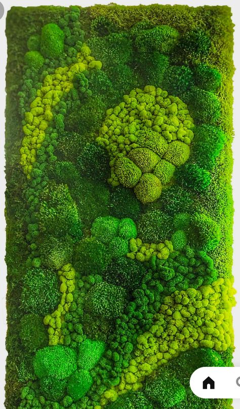 Latch Hook Moss Rug, Moss Rug Diy, Diy Moss Rug, Moss Blanket, Moss Carpet, Mos Wand, Diy Moss, Moss Walls, Moss Rug