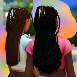 ya'll think i could put this on my linkedin? the braids in a claw clip some of you have been "foaming at the mouth" for 😼

24 ea + 7 modmax swatches

bgc, lods, hat compatible, proper maps, etc

cla… Braids In A Claw Clip, Sims 4 Black Hair, The Sims 4 Skin, Sims 4 Cc Kids Clothing, Pelo Sims, Free Sims 4, Sims 4 Body Mods, Sims 4 Expansions, Tumblr Sims 4