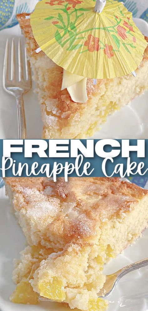 Pineapple Recipes Healthy, Fresh Pineapple Recipes, Pineapple Dessert Easy, Pineapple Cake Recipe, What Is Healthy Food, French Vanilla Cake, Pineapple Dessert Recipes, Deserts Easy, Pineapple Desserts