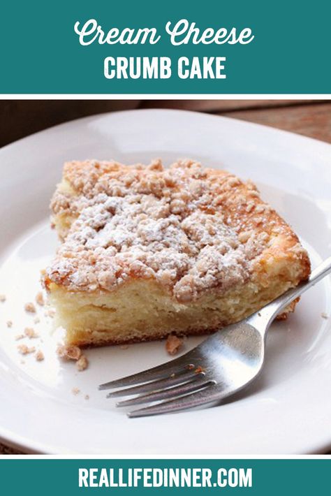 Cream Cheese Crumb Cake, Crumble Cake Recipe, Italian Cream Cake Recipe, Homemade Coffee Cake, Crumb Coffee Cakes, Cream Cheese Coffee Cake, Crumb Cake Recipe, Italian Cream Cakes, Cake Coffee