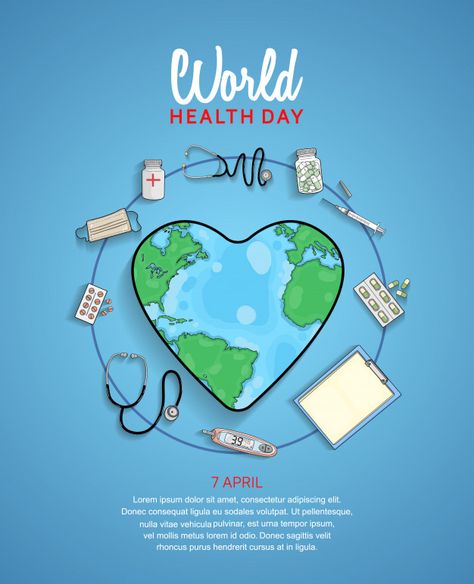 وکتور حق بیمه روز جهانی بهداشت وکتور حق ... | Premium Vector #Freepik #vector #background #logo #poster #heart World Health Day Poster, Health Day Poster, Organize Posters, Global Health Issues, Diet Cleanse, Health Drinks Recipes, Health Diet Plan, Palace Pets, World Health Day