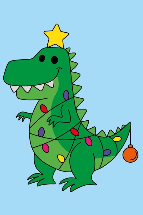 Christmas dinosaur tree rex wallpaper Tree Rex Christmas, Boy Christmas Wallpaper, Christmas Tree Cartoon Drawing, Christmas Dinosaur Drawing, Christmas Dinosaur Wallpaper, Cartoon Simple Drawing, Aesthetic Christmas Card Ideas, Wallpaper Backgrounds Christmas, Iphone Christmas Wallpaper