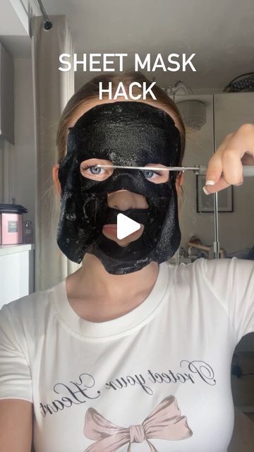 59K views · 1.5K likes | 𝐡𝐨𝐧𝐞𝐲 𝐫𝐨𝐬𝐞 🤍 on Instagram: "sheet mask hack for pea heads like me👸🏼🩷#makeupfunny #skincarehack" Makeup Humor, Honey Rose, January 22, Sheet Mask, Skin Care Tips, Peas, Honey, Mask, On Instagram