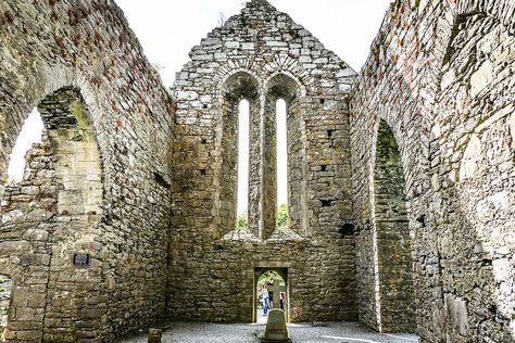 Corcomroe Abbey Ruins - County Clare Ireland | by mbell1975 Corcomroe Abbey, Ireland Interior, Abbey Ruins, County Clare Ireland, Clare Ireland, County Clare, Irish Wedding, Church Architecture, Wishful Thinking