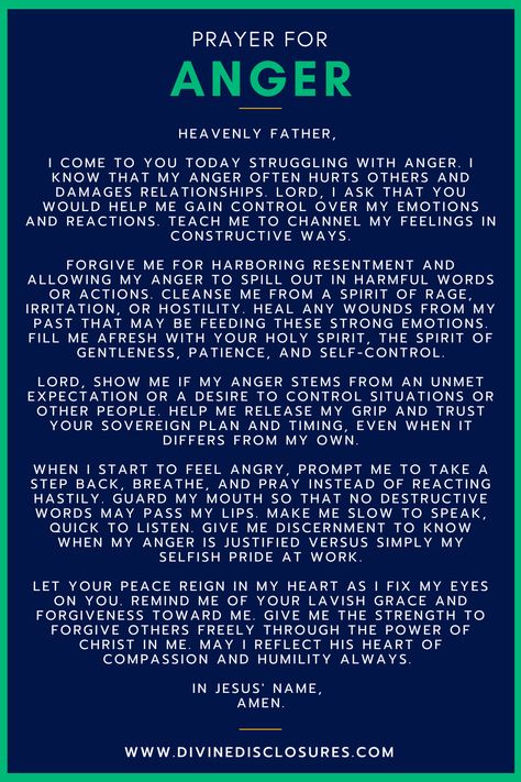 Prayer For Anger Pray For Anger, Prayer For Frustration, Prayers For Praising God, Prayer For Anger, Prayers For Angry Husband, Prayers For Anger And Frustration, Bible Verse For Anger Management, Overcoming Anger, Bible Verses For Anger And Frustration