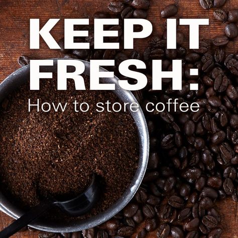 Coffee Storage, Coffee Grinds, Espresso Beans, Coffee Bar Home, Ice Coffee Recipe, Hamilton Beach, Holiday Coffee, How To Store, Ground Coffee