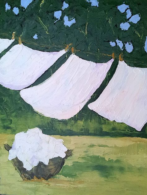 Pin by claire randle on Laundry art | Laundry art, Outdoor paint, Painting Paintings Of Laundry On A Line, Laundry Paintings Art, Clothes On Washing Line Drawing, Laundry Line Art, Watercolor Clothesline, Clothesline Drawing, Backyard Clothesline, Laundry Painting, Clothesline Art