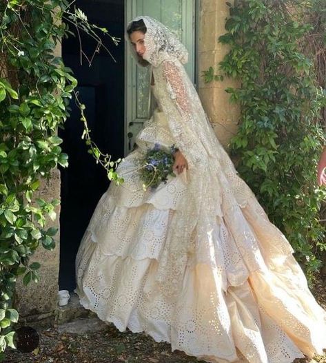 Antebellum Wedding Dress, Poetic Wedding, Poetry Night, Regal Dress, Wedding Nyc, Boda Mexicana, Luisa Beccaria, Dream Wedding Ideas Dresses, فستان سهرة