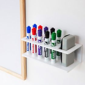 Dry Erase Marker Holder, Marker Holder, Classroom Organisation, Pen Organization, New Classroom, Class Decoration, Teacher Organization, Classroom Design, Classroom Setup