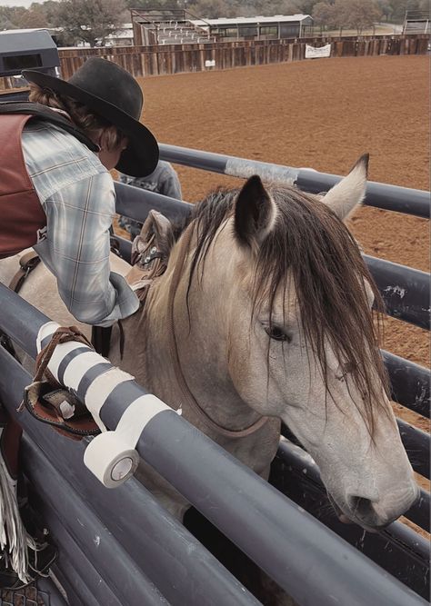 Western Rider Aesthetic, Cowboy Horse Riding, Save A Horse Ride A Cowboy Aesthetic, Ranch Bronc Riding, Bronc Riding, Becoming A Pilot, Adidas Art, Bucking Bronco, Western Photo