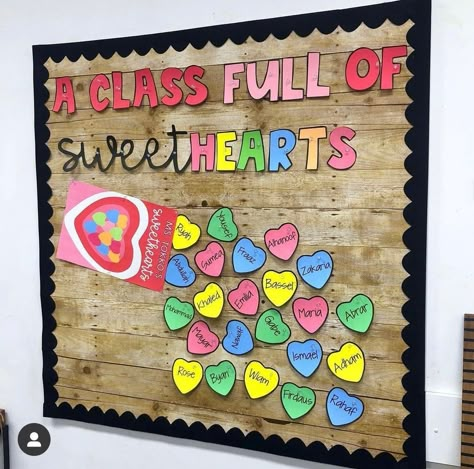 "Do you want a classroom full of beautifully designed bulletin boards but don't have the time to make them? I got you! This Valentine's Day Bulletin board is perfect for your classroom/School/Office ! For reference, it fits a standard 45x45 bulletin board nicely. At the moment, I am not accepting requests for specific sized bulletin boards. This product includes all the letters and graphics (bulletin board background and border NOT included) Personalization: Sweetheart Box with your teacher name. Also let me know the exact amount of hearts you need. I can do \"A SCHOOL FULL OF SWEETHEARTS\" or \"AN OFFICE FULL OF SWEETHEARTS\" just let me know in the note section of your order otherwise your order will come as, \"A CLASS FULL OF SWEETHEARTS\" The sweetheart box comes as 2 pieces that you n Valentines Day Bulletin Board Ideas, Valentines Door Decorations Classroom, Valentines Classroom, Valentine Bulletin Boards, Board Themes, Valentines Day Bulletin Board, Teacher Bulletin Boards, School Door Decorations, Preschool Bulletin