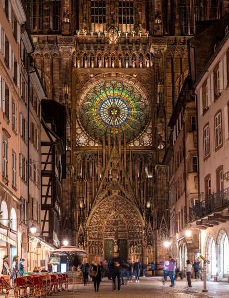 Strasbourg Cathedral, Strasbourg France, Gothic Architecture, Strasbourg, Alsace, Beautiful Places, Log In, Log, France