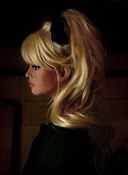 Bridget Bardot Hair, 90s Updo, 60’s Hair, Look Disco, Bardot Hair, Hair Aesthetics, 1960s Hair, 60s Hair, 70s Hair