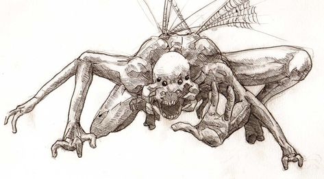 Human Insect Hybrid Art, Human Insect Hybrid, Human Insect, Insect Monster, Animal Creatures, Silk Worm, Animal Hybrids, Horror Drawing, Maximum Ride