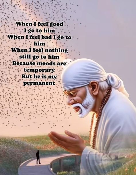 Spiritual Religion, Sai Baba Miracles, Sai Baba Hd Wallpaper, Shirdi Sai Baba Wallpapers, Bible Verse For Today, Success Pictures, Powerful Messages, Sai Baba Pictures, Sai Baba Quotes