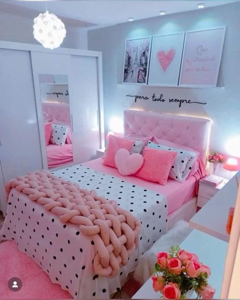 Bedroom Ideas For Small Rooms Cozy, Girly Room Decor, Dream Bedroom Inspiration, Luxury Room Bedroom, Pink Bedroom Decor, Pink Room Decor, Dream Apartment Decor, Dekorasi Kamar Tidur, Room Redesign