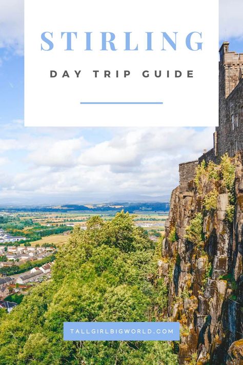 Here are the top things to do in Stirling on an epic Stirling day trip from either Glasgow or Scotland. Glasgow day trips | Edinburgh day trips | where to visit in Scotland | one day in Stirling, Scotland | free things to do in Stirling | things to see in Stirling | places to visit in Stirling | top Stirling tourist attractions | best Stirling activities | Stirling travel tips | how to get to Stirling | Stirling travel guide | #Stirling #Scotland #UK #Stirlingdaytrip Things To Do In Stirling Scotland, Traveling Board, Stirling Scotland, Scotland Glasgow, Scotland Trip, Stirling Castle, Travel Guide Book, Scotland Uk, Things To Do In London