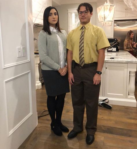 Safiya Nygaard on Instagram: “costume #1 - bears, beets, bats, and battlestar galactica 🐻🍠🦇👽 what are you dressing up as tonight?? ps - bat b*tch hoodies are now back in…” The Office Costumes, Dwight And Angela, Office Tv Show, The Office Show, Spirit Week Outfits, Office Memes, Tv Show Couples, Couple Halloween, Couple Halloween Costumes