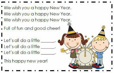 4k Activities, New Year Songs, Storytime Songs, Happy New Year Song, New Year Poem, Kindergarten Poems, New Year Music, January Kindergarten, Homeschool Coop