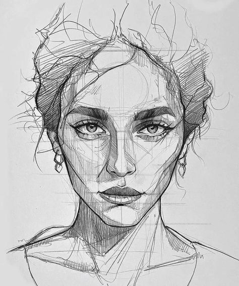 Face Art Drawing, Academic Drawing, Pencil Portrait Drawing, Pen Art Drawings, Portraiture Drawing, Art Sketches Pencil, Face Sketch, Portrait Sketches, Art Drawings Sketches Creative